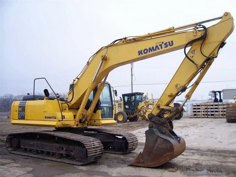 аренда экскаватора komatsu