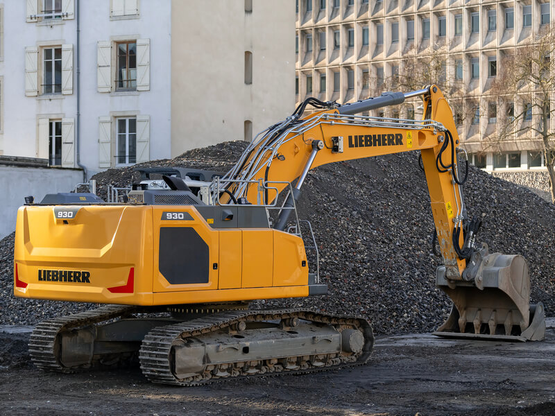 аренда экскаватор liebherr